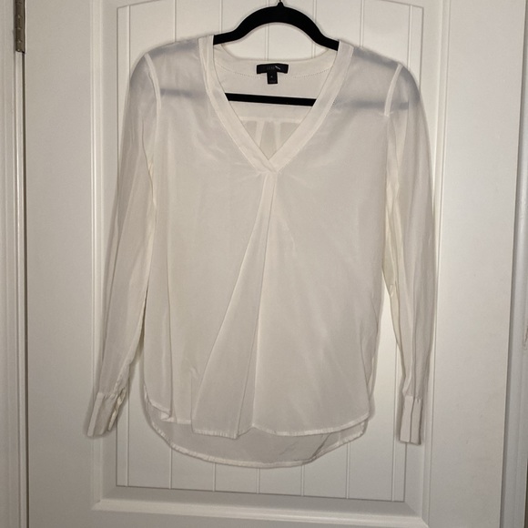 J. Crew Tops - J.Crew Silk Blouse Top - Size 4